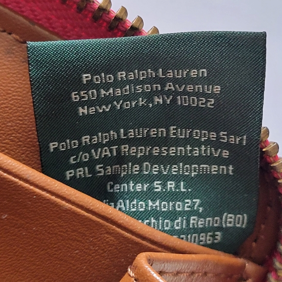 Lauren Ralph Lauren Pink Wallet Card Case ~ VGUC ~ Missing Strap ~ Leather? - Picture 14 of 14